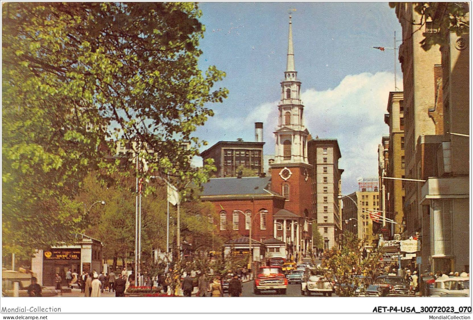 AETP4-USA-0309 - BOSTON - MASS - Tremont Street And Boston Common Mall - Boston