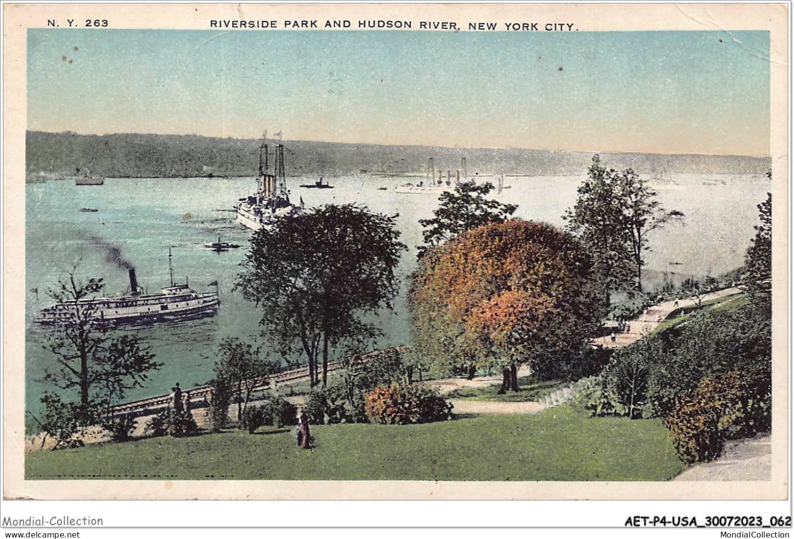 AETP4-USA-0305 - NEW YORK CITY - Riverside Park And Hudson River - Hudson River