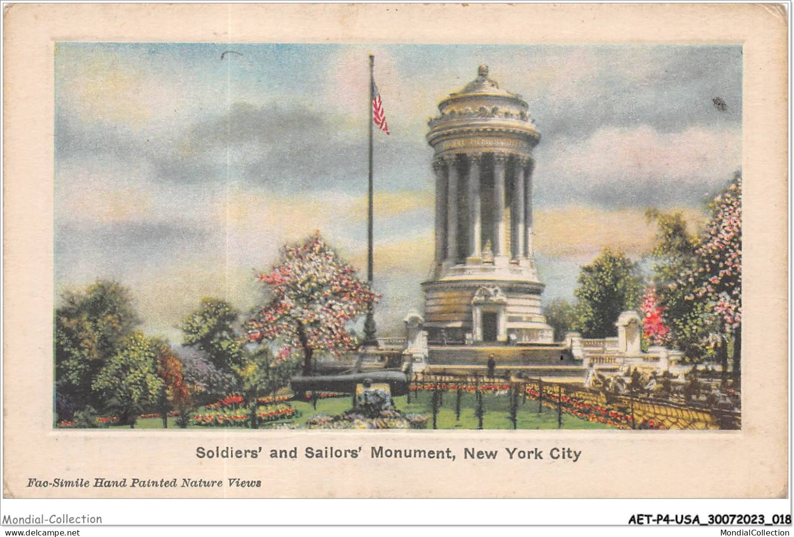 AETP4-USA-0283 - NEW YORK CITY - Soldier's And Sailors' Monument - Autres Monuments, édifices