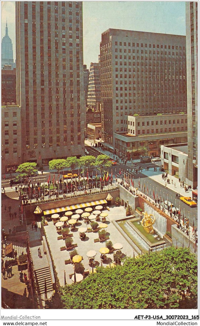 AETP3-USA-0271 - NEW YORK CITY - Plaza Of Rockfeller Center - Places & Squares