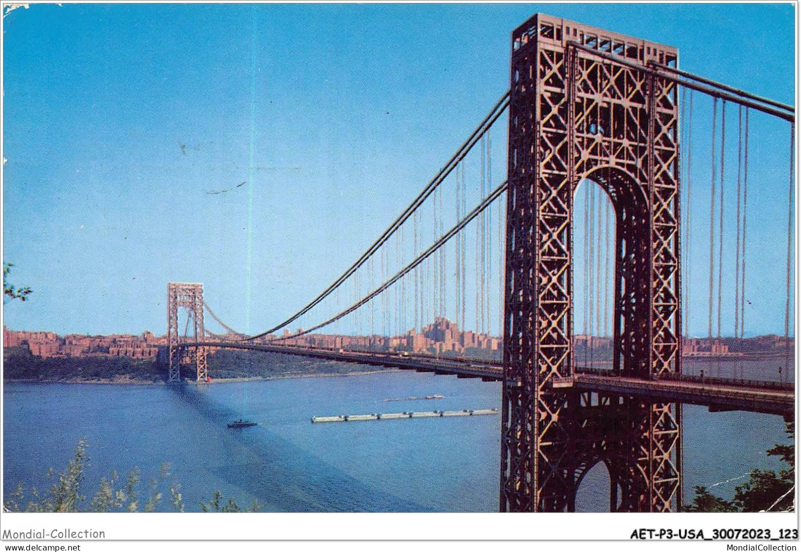AETP3-USA-0250 - NEW YORK - George Washington Bridge - Bruggen En Tunnels