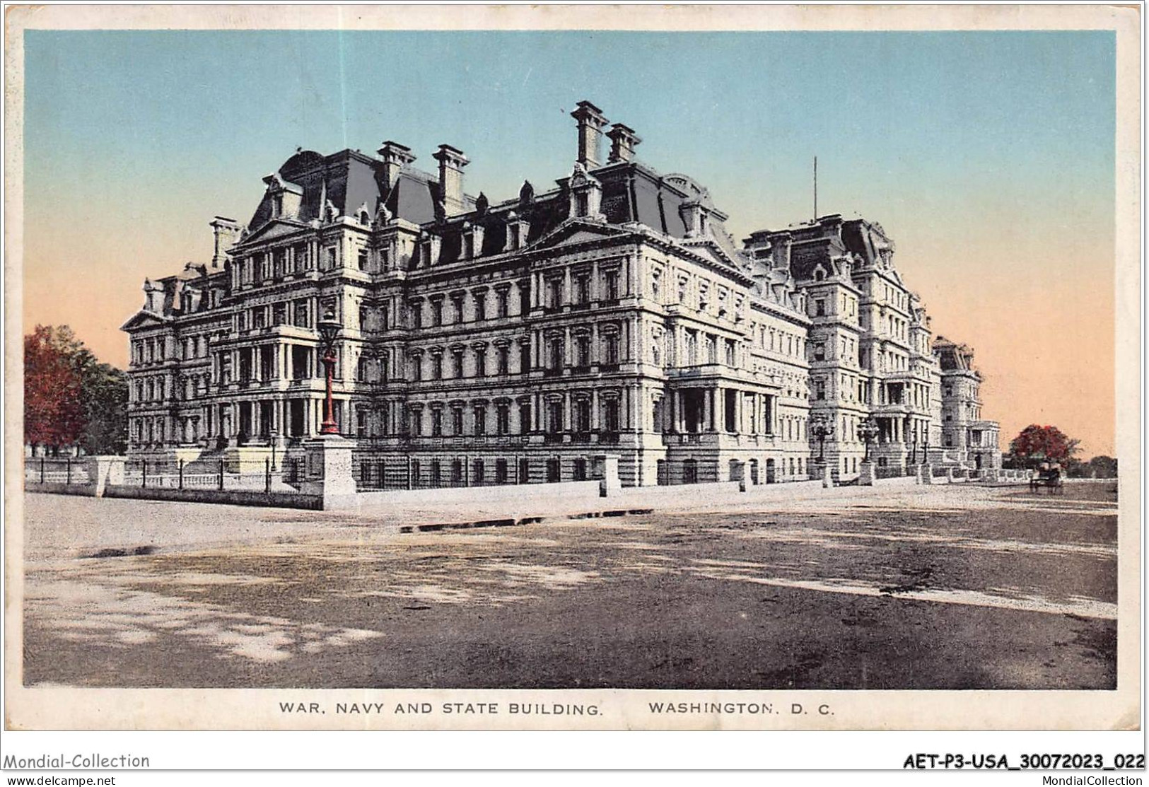 AETP3-USA-0199 - WASHINGTON D C - War - Navy And State Building - Washington DC