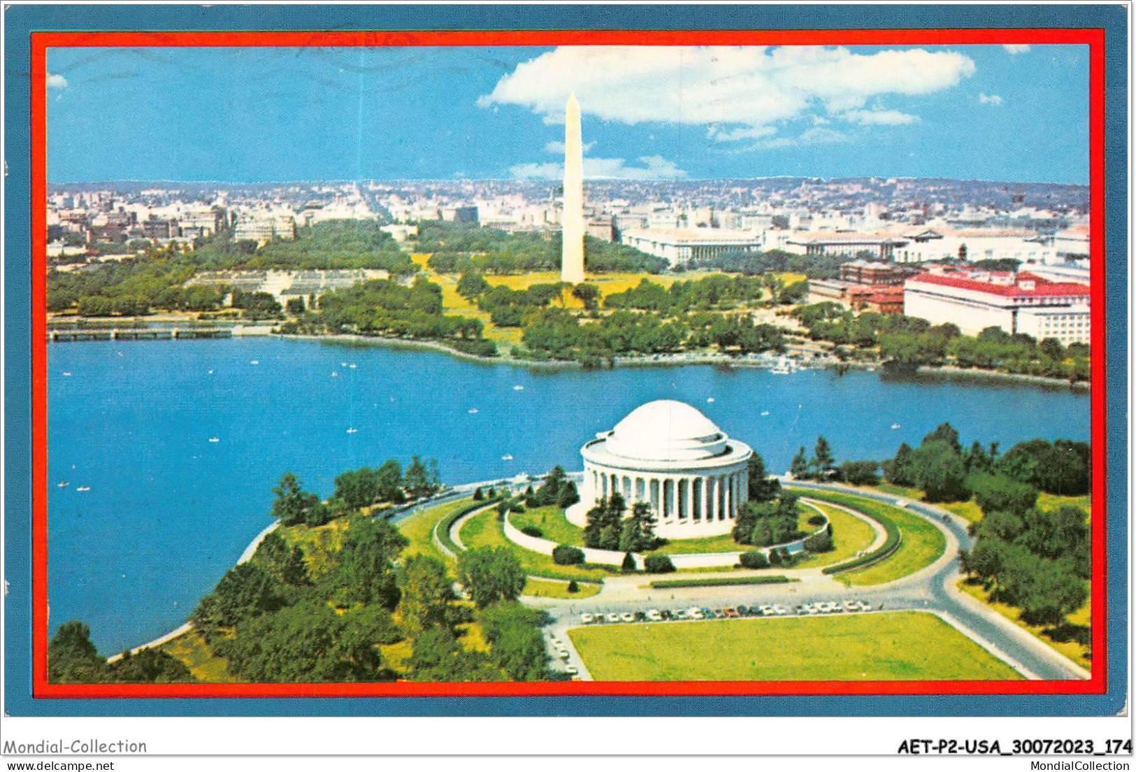 AETP2-USA-0182 - WASHINGTON D C - Aerial View Of Our Nation's Capital  - Washington DC