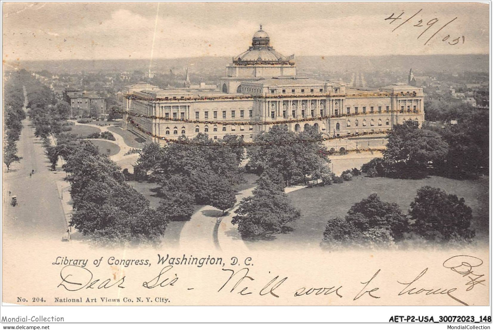 AETP2-USA-0169 - WASHINGTON D C - Library Of Congress  - Washington DC