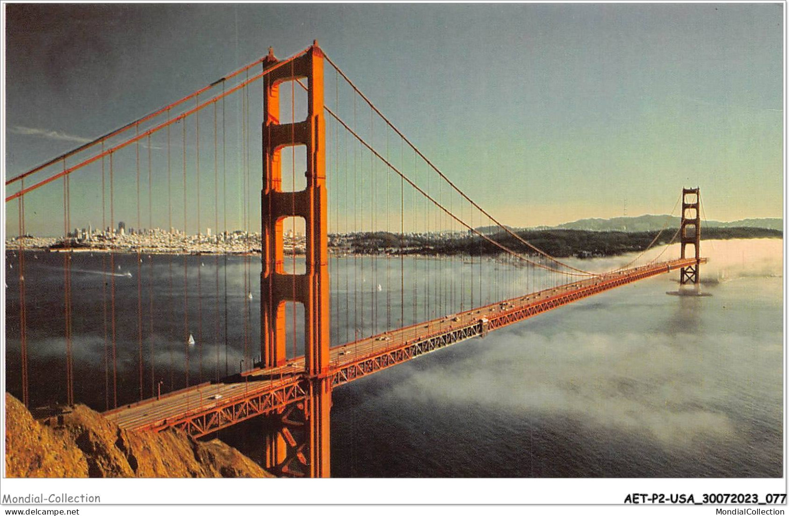 AETP2-USA-0133 - SAN FRANCISCO - A Clear Day On San Francisco Bay - San Francisco