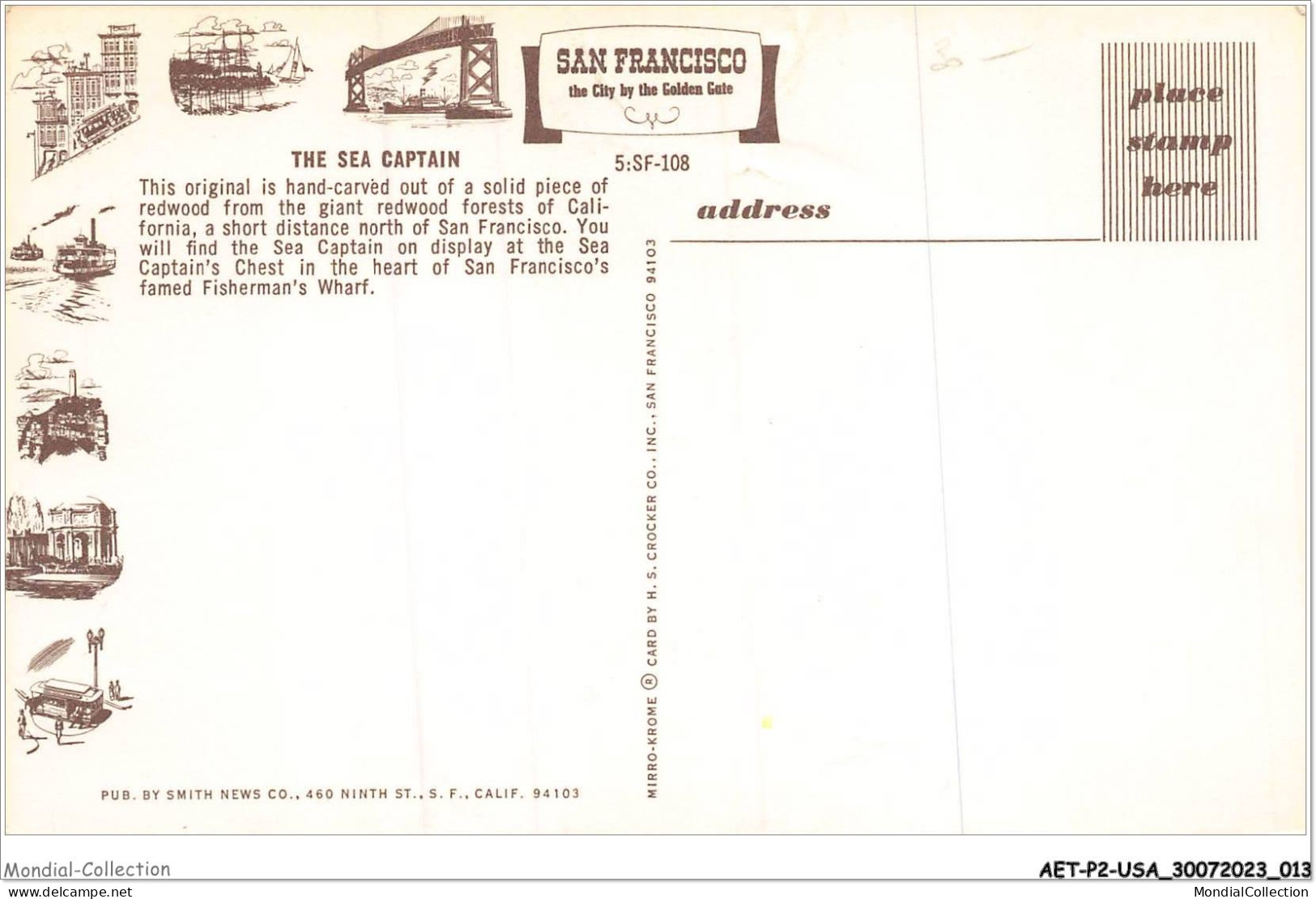AETP2-USA-0096 - SAN FRANCISCO - The Sea Captain - San Francisco