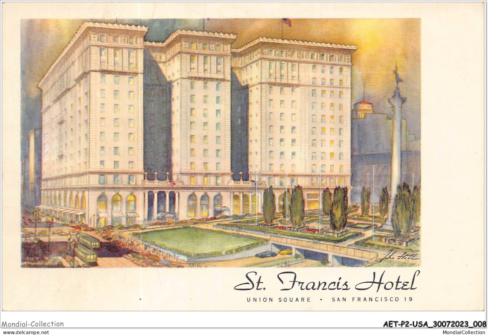 AETP2-USA-0094 - SAN FRANCISCO - St Francis Hotel - Union Square - San Francisco