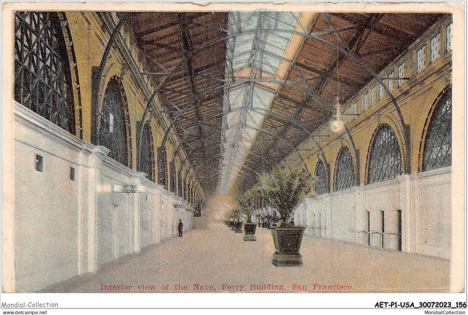 AETP1-USA-0082 - SAN FRANCISCO - Interior View Of The Nave - Ferry Building - San Francisco