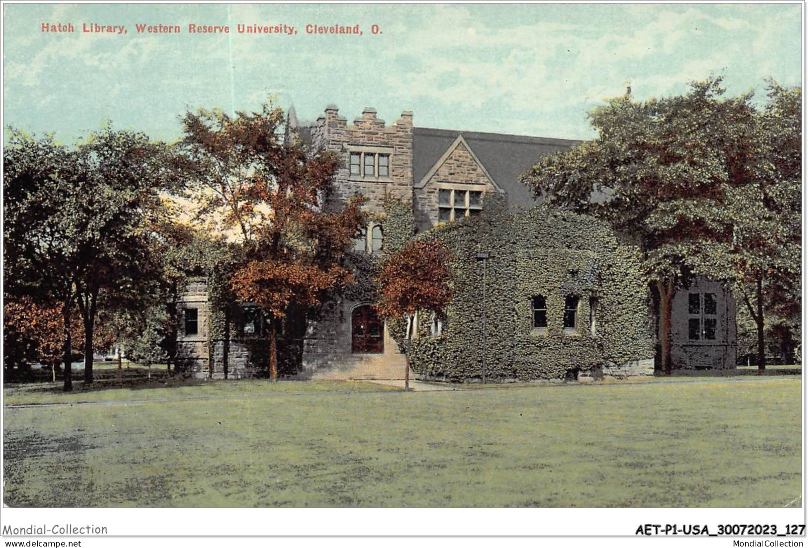AETP1-USA-0065 - CLEVELAND O - Hatch Library - Western Reserve University - Cleveland