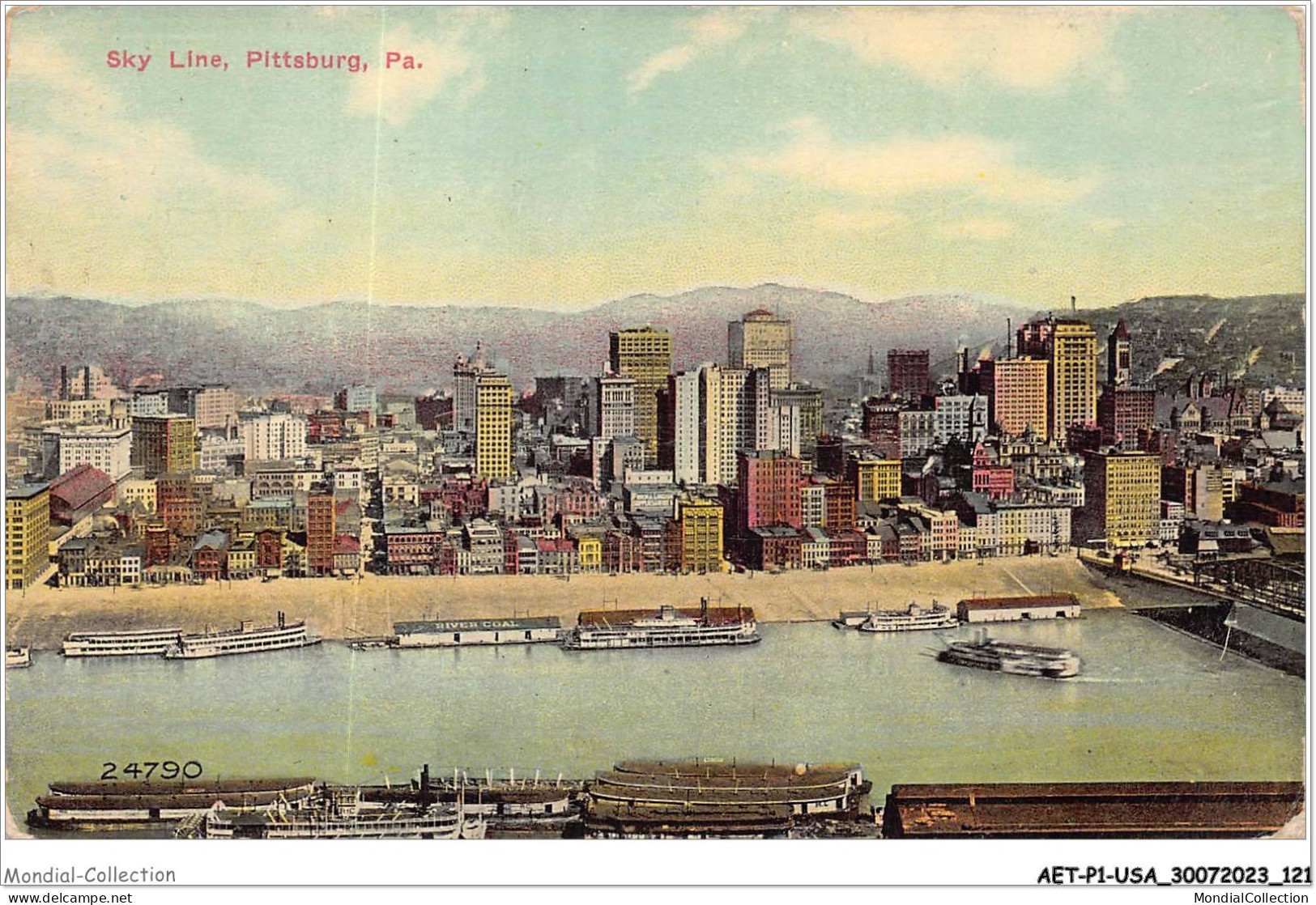 AETP1-USA-0062 - PITTSBURGH PA - Sky Line - Pittsburgh