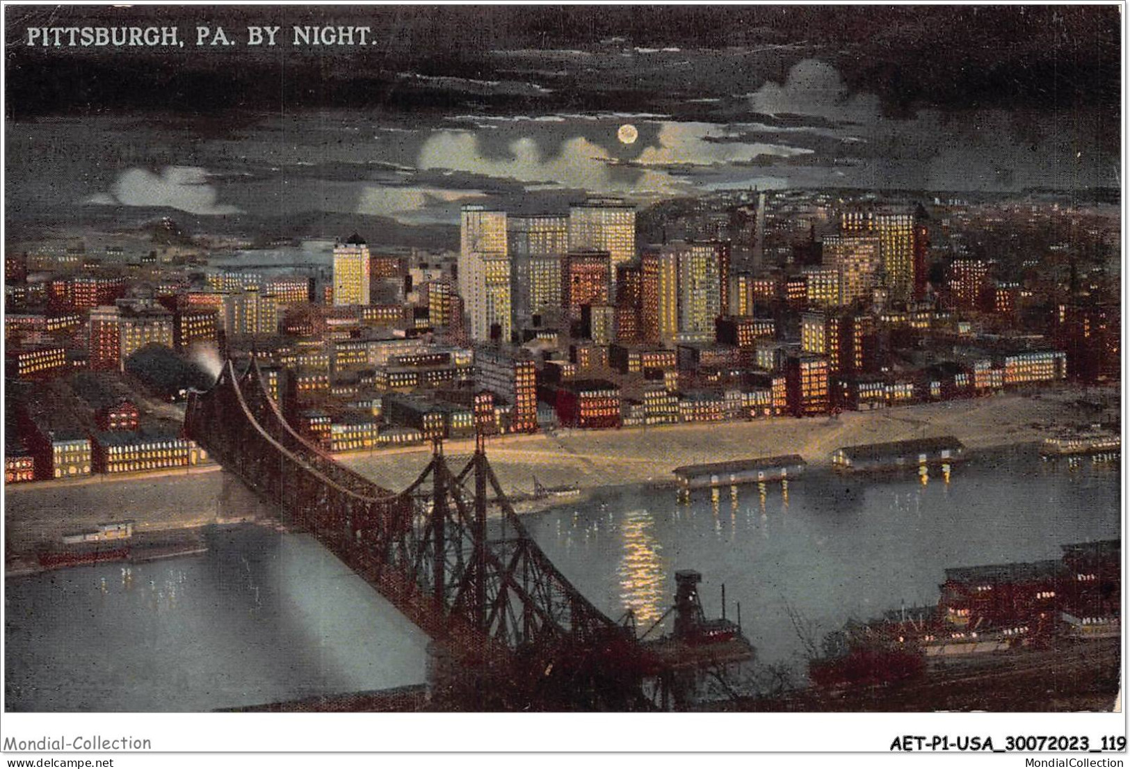 AETP1-USA-0061 - PITTSBURGH PA - By Night - Pittsburgh