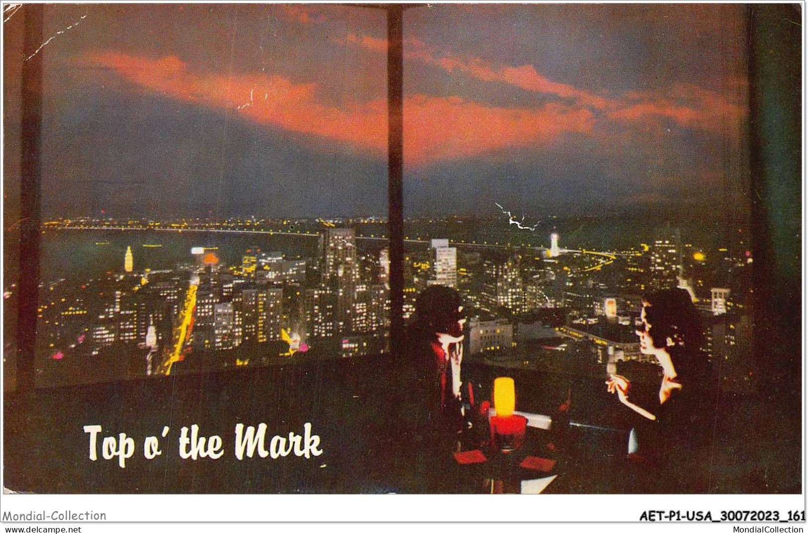 AETP1-USA-0086 - SAN FRANCISCO - Night View Of San Francisco From Top O' The Mark - San Francisco