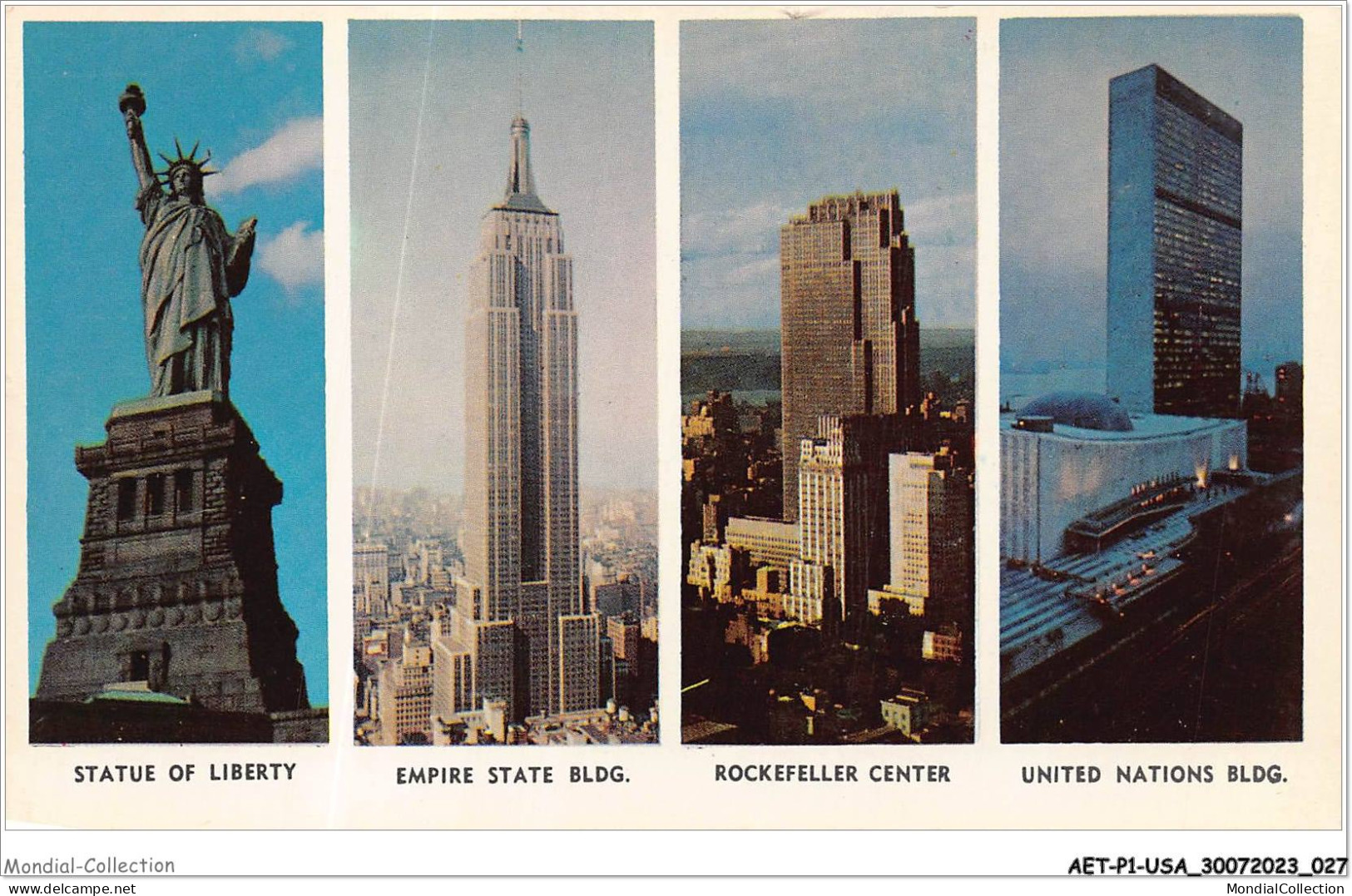 AETP1-USA-0015 - NEW YORK CITY - Famous Skyscrapers - Autres & Non Classés