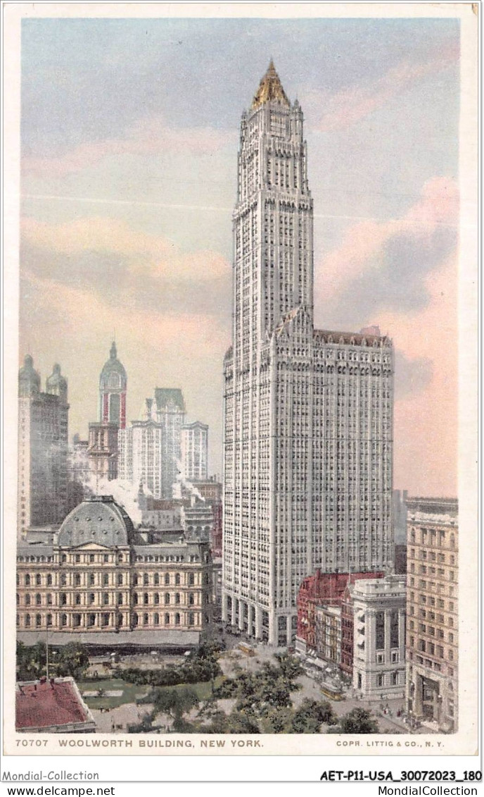 AETP11-USA-0972 - NEW YORK - Woolworth Building - Altri Monumenti, Edifici