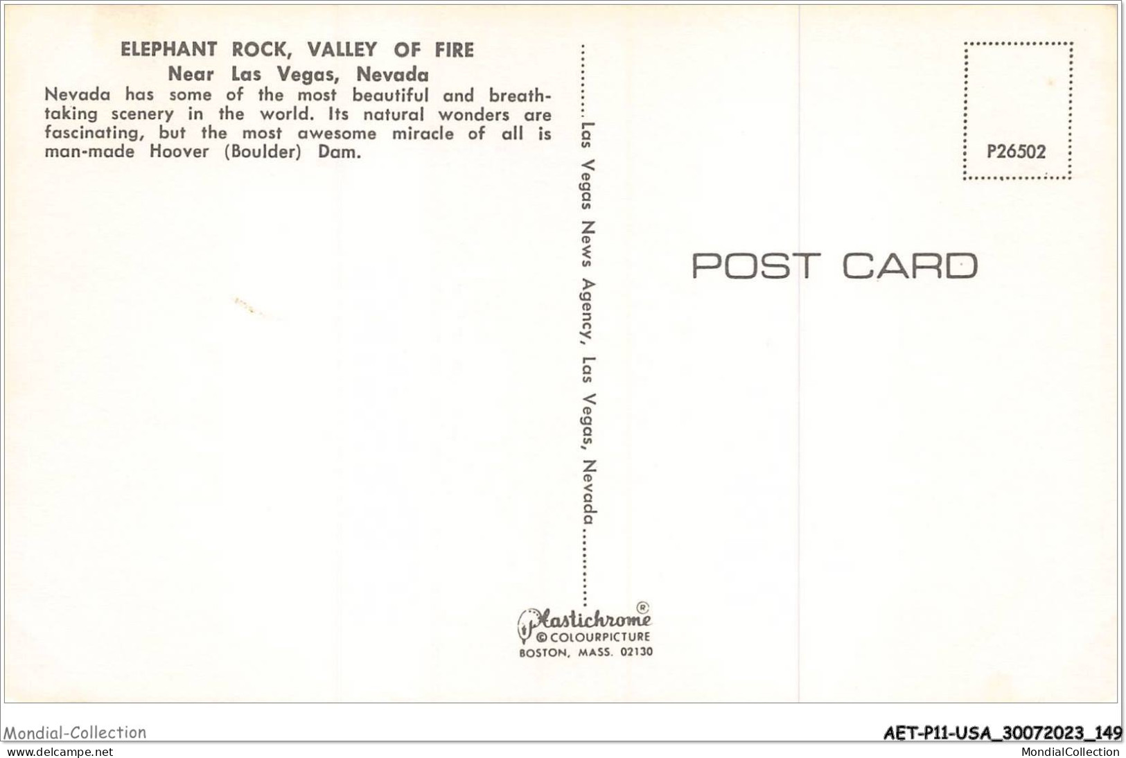 AETP11-USA-0956 - NEAR LAS VEGAS - NEVADA - Elephant Rock - Valley Of Fire - Las Vegas