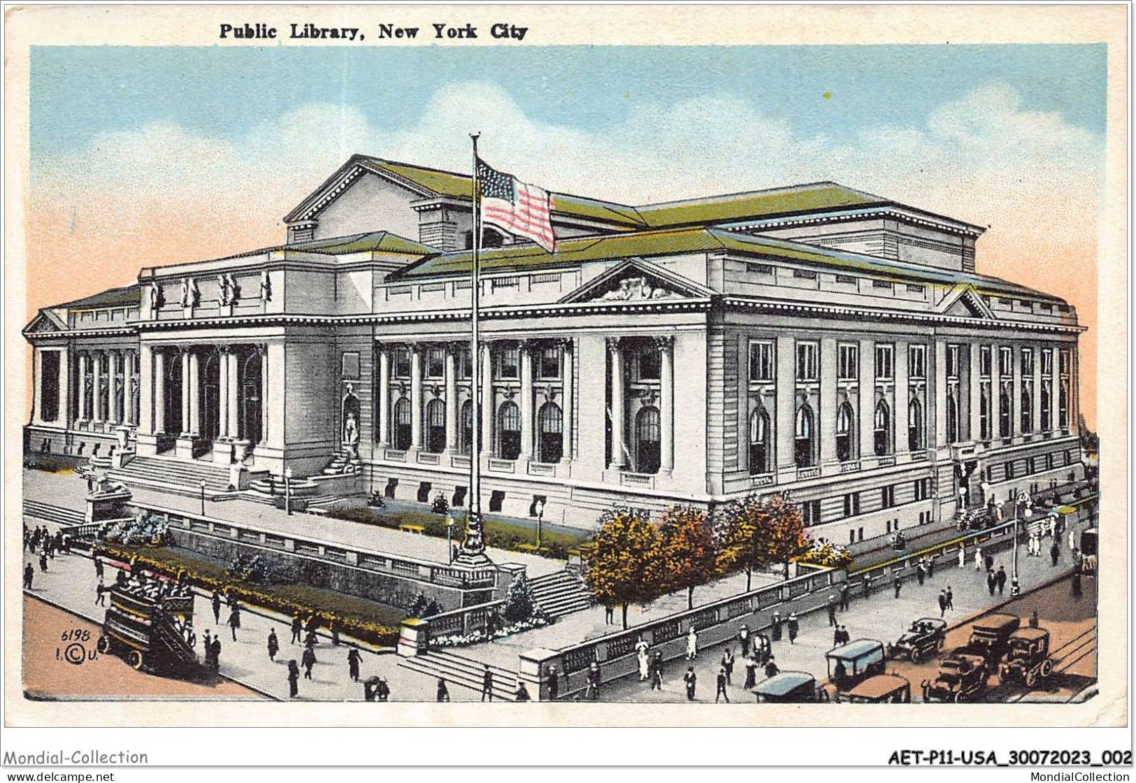 AETP11-USA-0883 - NEW YORK CITY - Public Library - Andere Monumente & Gebäude