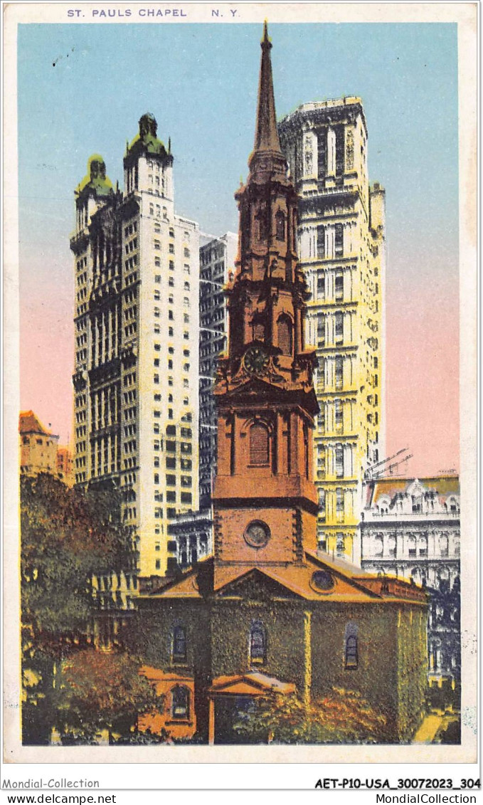 AETP10-USA-0842 - NEW YORK CITY - St Paul's Chapel - Churches