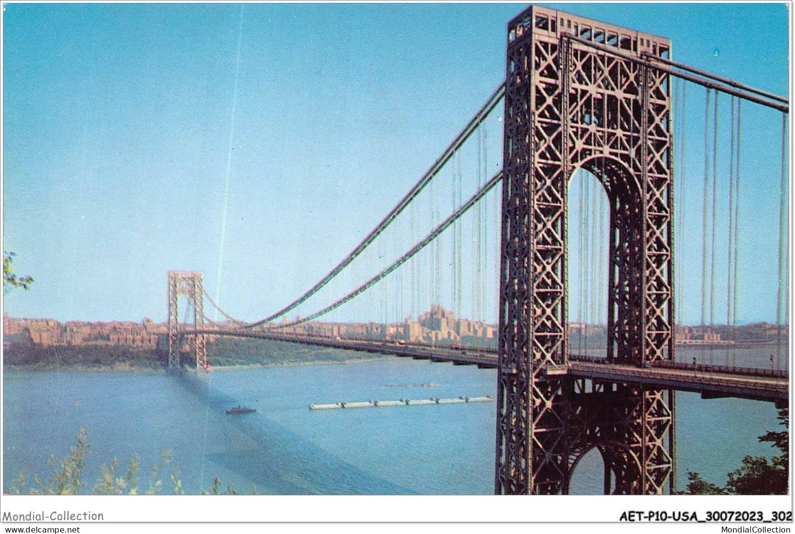 AETP10-USA-0841 - NEW YORK CITY - George Washington Bridge - Puentes Y Túneles