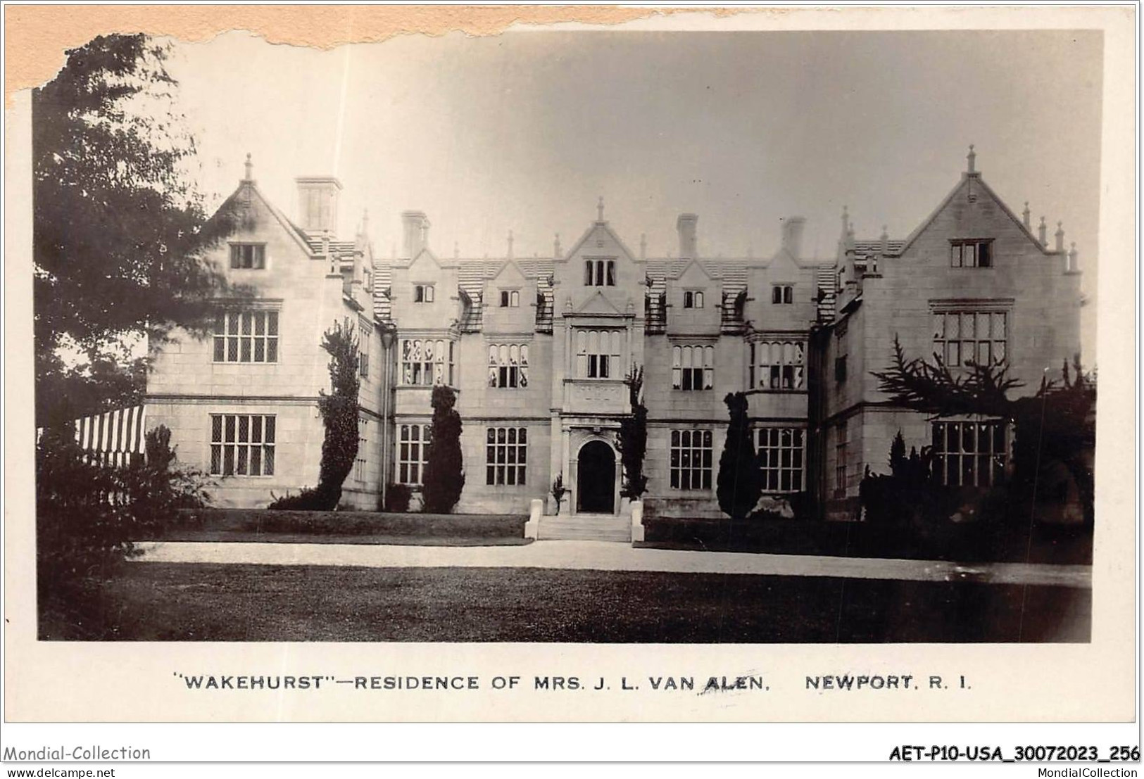 AETP10-USA-0818 - NEWPORT - R I - Wakehurst - Residence Of Mrs J L Van Alen - Newport