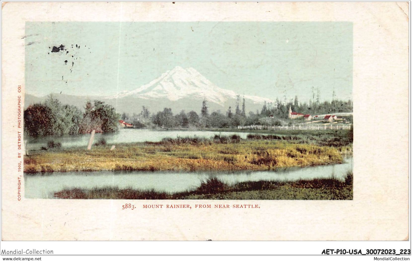 AETP10-USA-0801 - FROM NEAR SEATTLE - Mount Rainier - Seattle