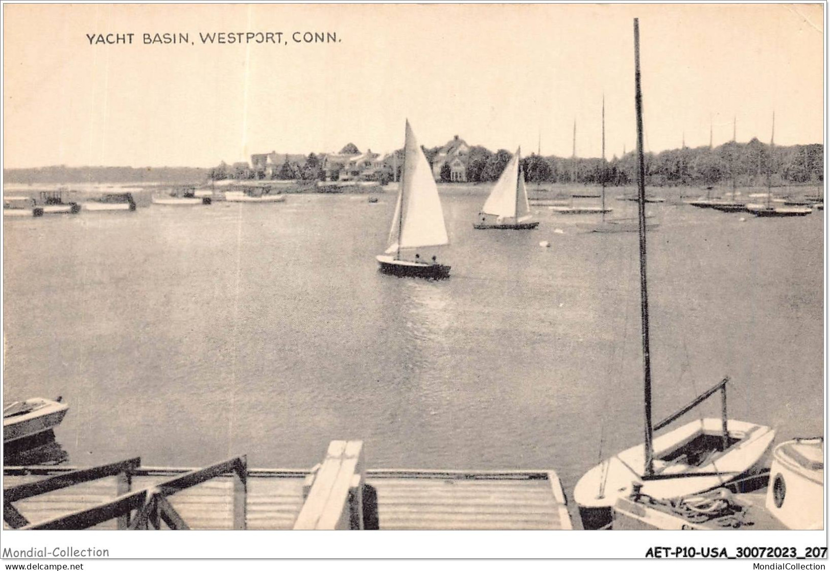AETP10-USA-0793 - WESTPORT - CONN - Yacht Basin - Autres & Non Classés