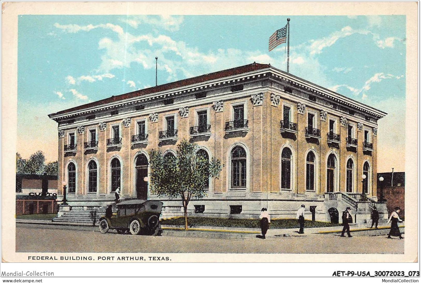 AETP9-USA-0725 - PORT ARTHUR - TEXAS - Federal Building - Other & Unclassified