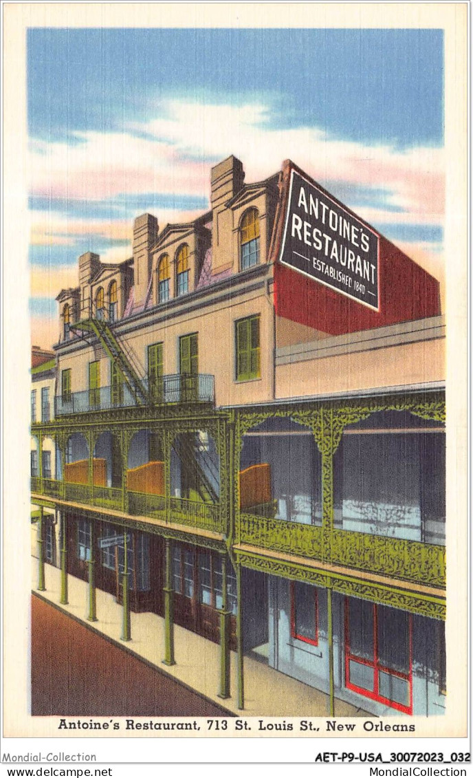 AETP9-USA-0704 - NEW ORLEANS - Antoine's Restaurant - New Orleans