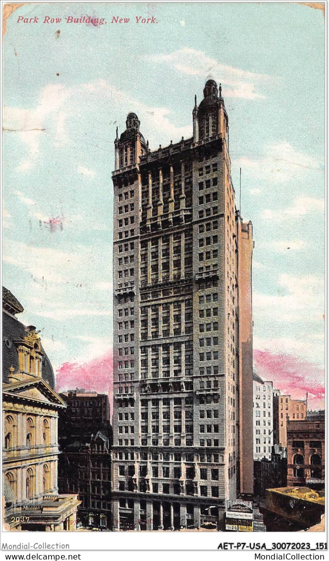 AETP7-USA-0598 - NEW YORK - Park Row Building - Autres Monuments, édifices