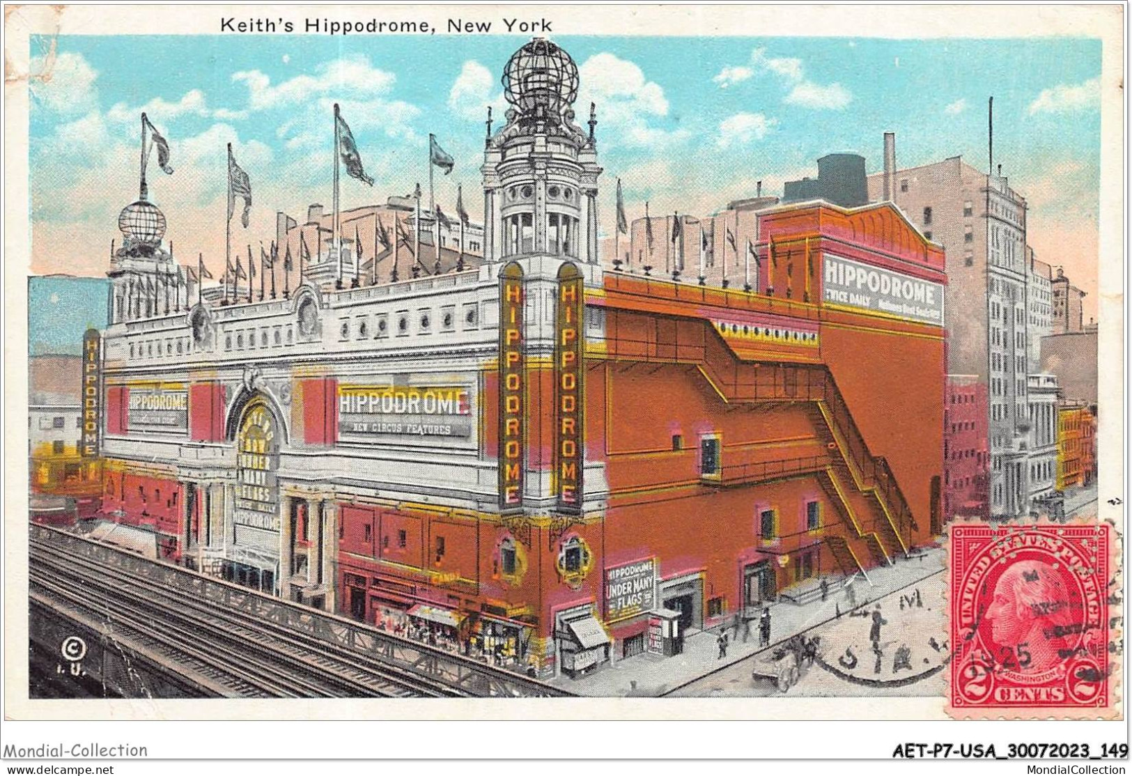 AETP7-USA-0597 - NEW YORK - Keith's Hippodrome - Andere Monumenten & Gebouwen