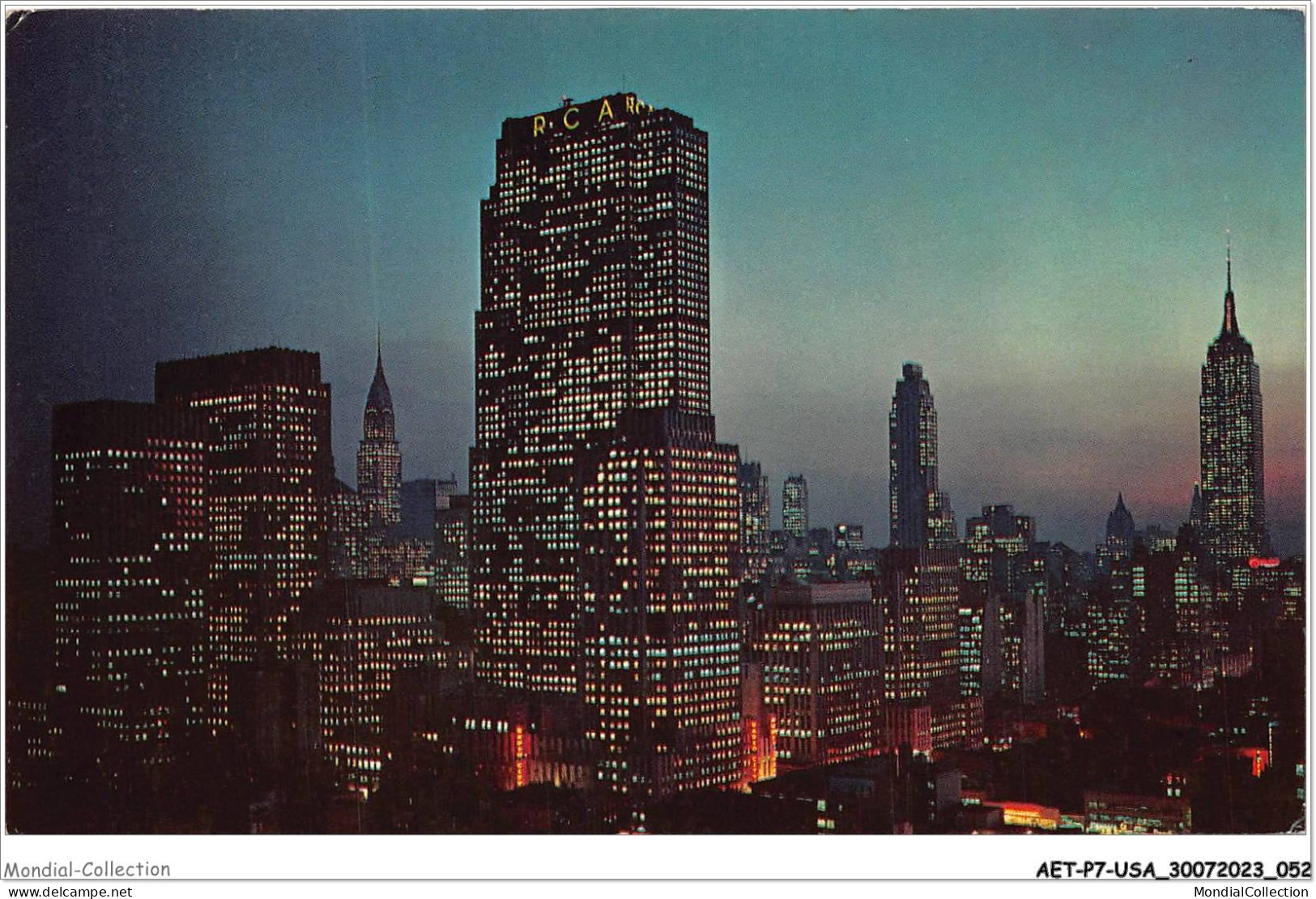 AETP7-USA-0548 - NEW YORK CITY - Night Comes To Midtown Manhattan - Manhattan