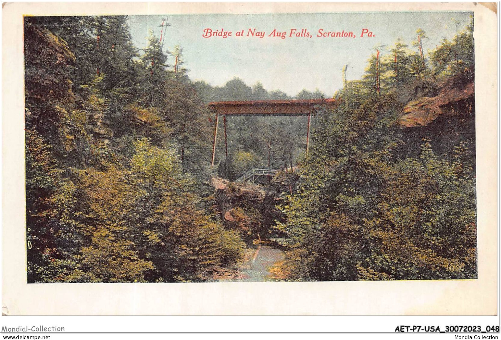 AETP7-USA-0546 - SCRANTON - PA - Bridge At Nay Aug Falls - Other & Unclassified