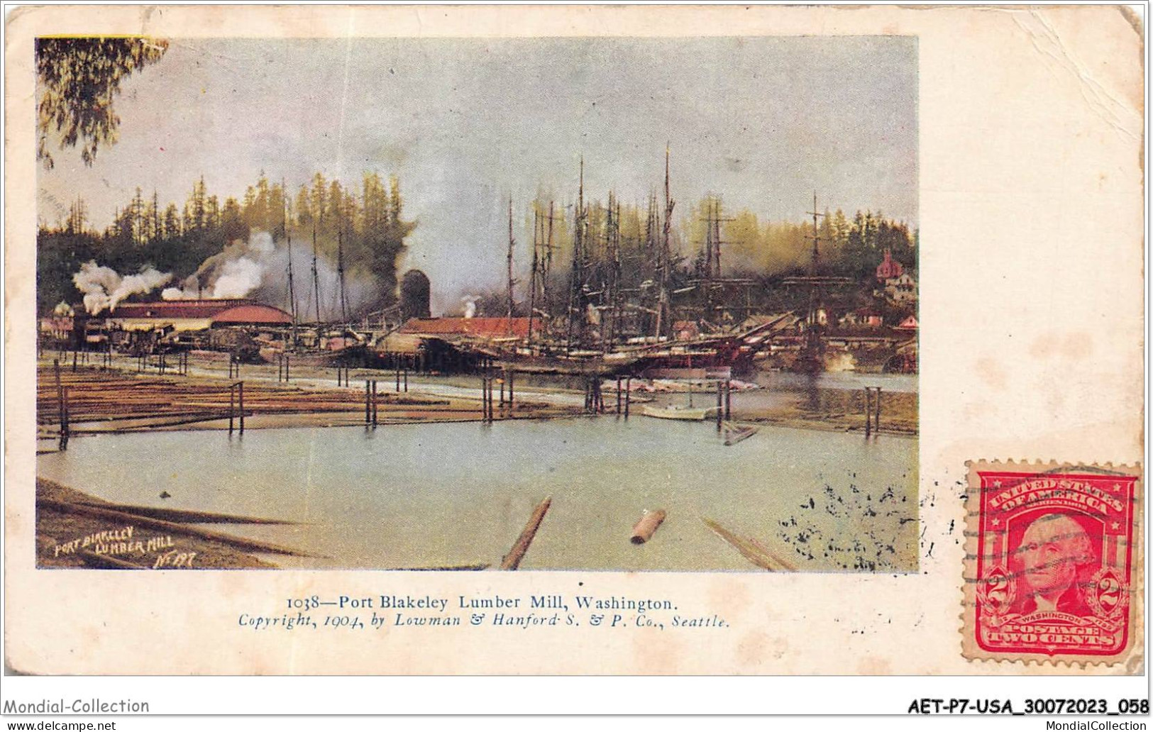 AETP7-USA-0551 - WASHINGTON - Port Blakeley Lumber Mill - Seattle