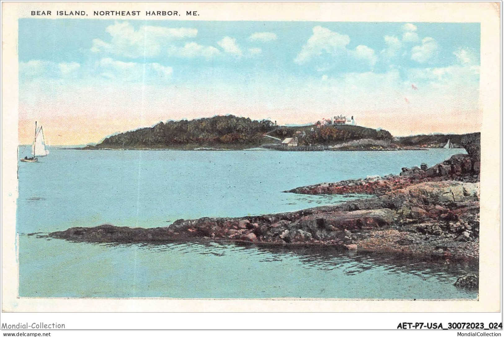 AETP7-USA-0534 - MAINE - Bear Island - Northeast Harbor - Sonstige & Ohne Zuordnung