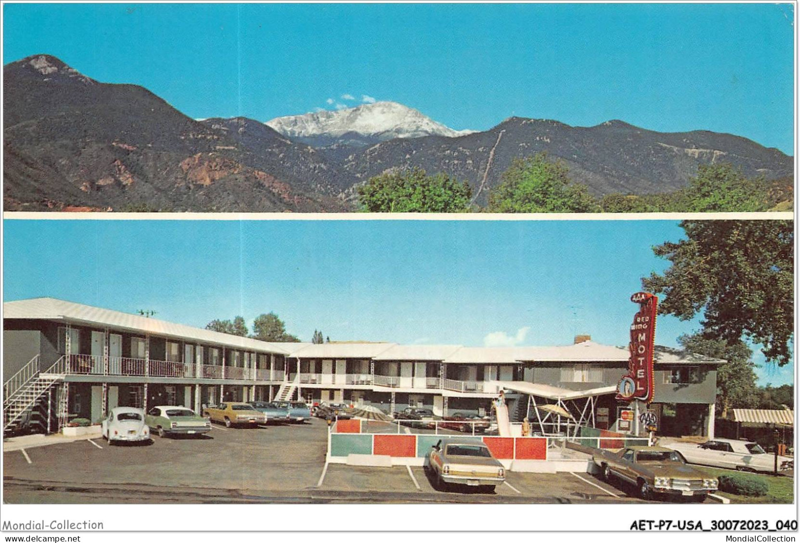 AETP7-USA-0542 - COLORADO SPRINGS - Red Wing Motel - Colorado Springs