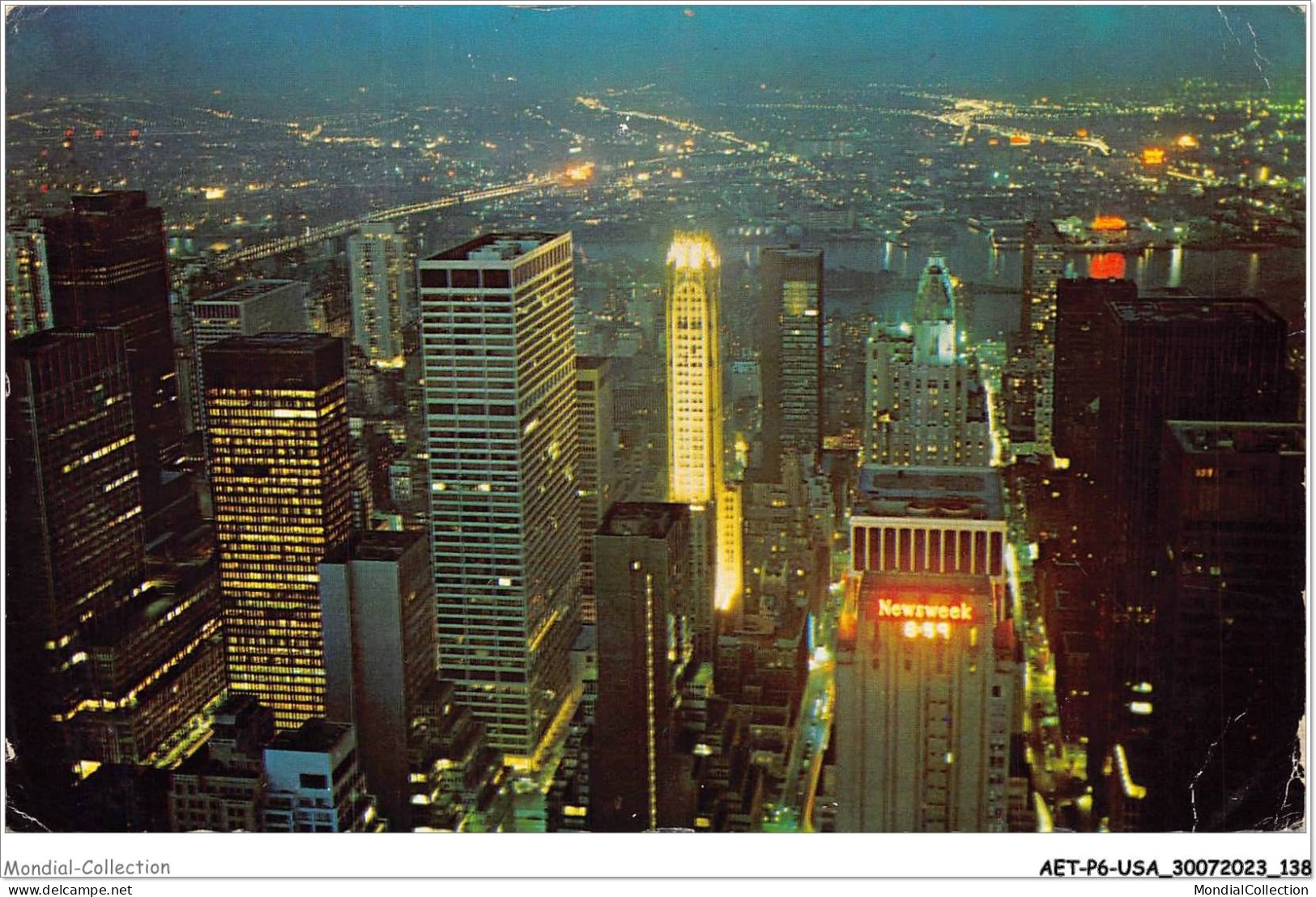AETP6-USA-0504 - NEW YORK - Glorious New York City At Night - Mehransichten, Panoramakarten