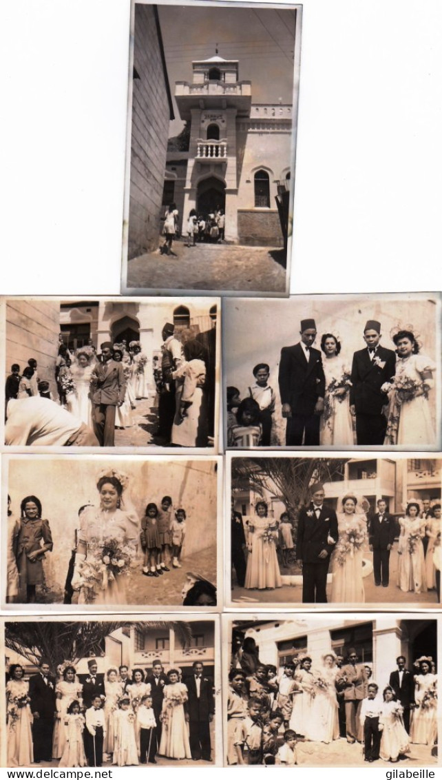 Photo Originale - South Africa - Wedding At CAPE TOWN - 1945 - Lot 15 Photos  - Afrique Du Sud