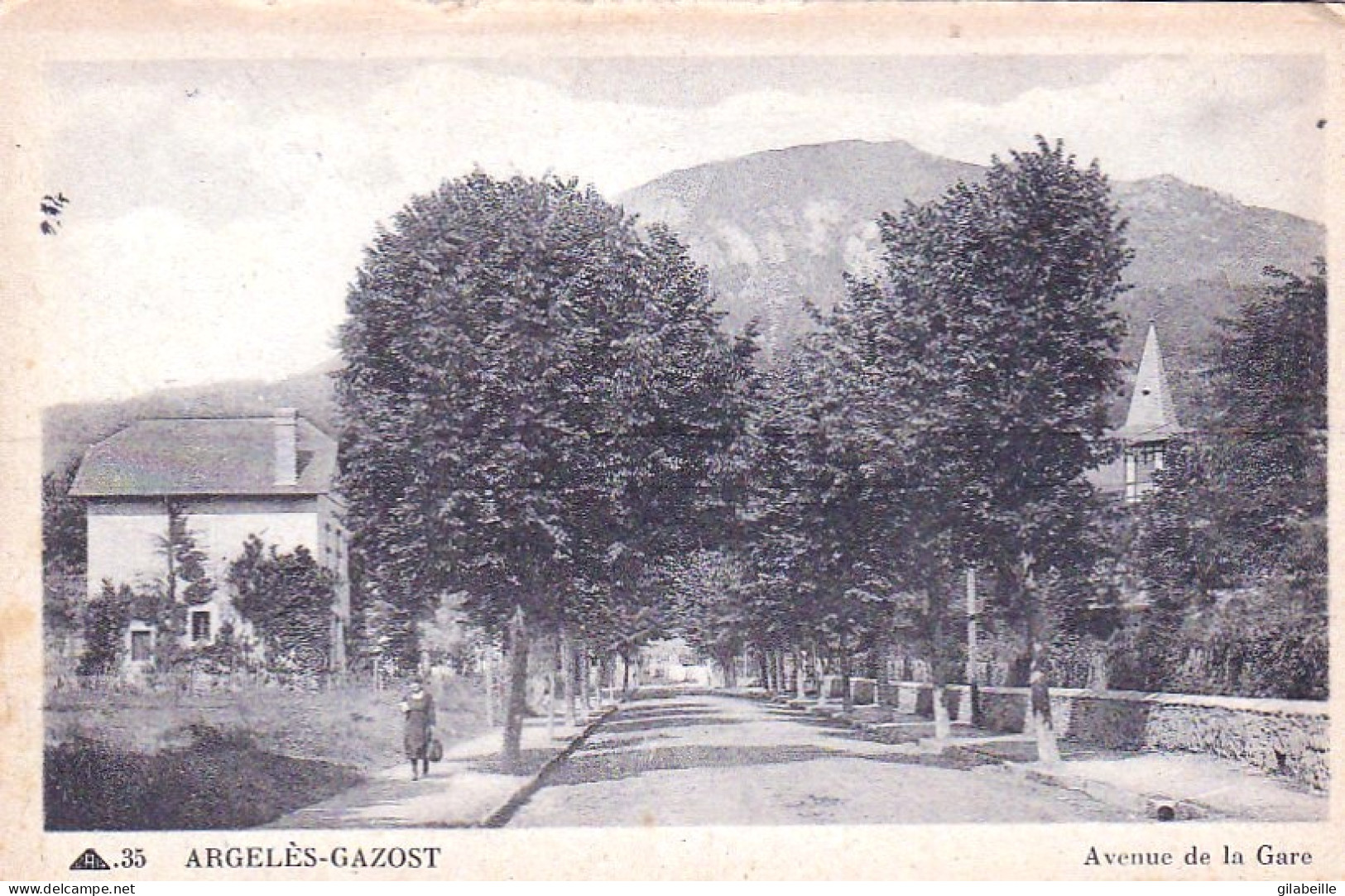 65 - Hautes Pyrenees - ARGELES - Avenue De La Gare - Argeles Gazost