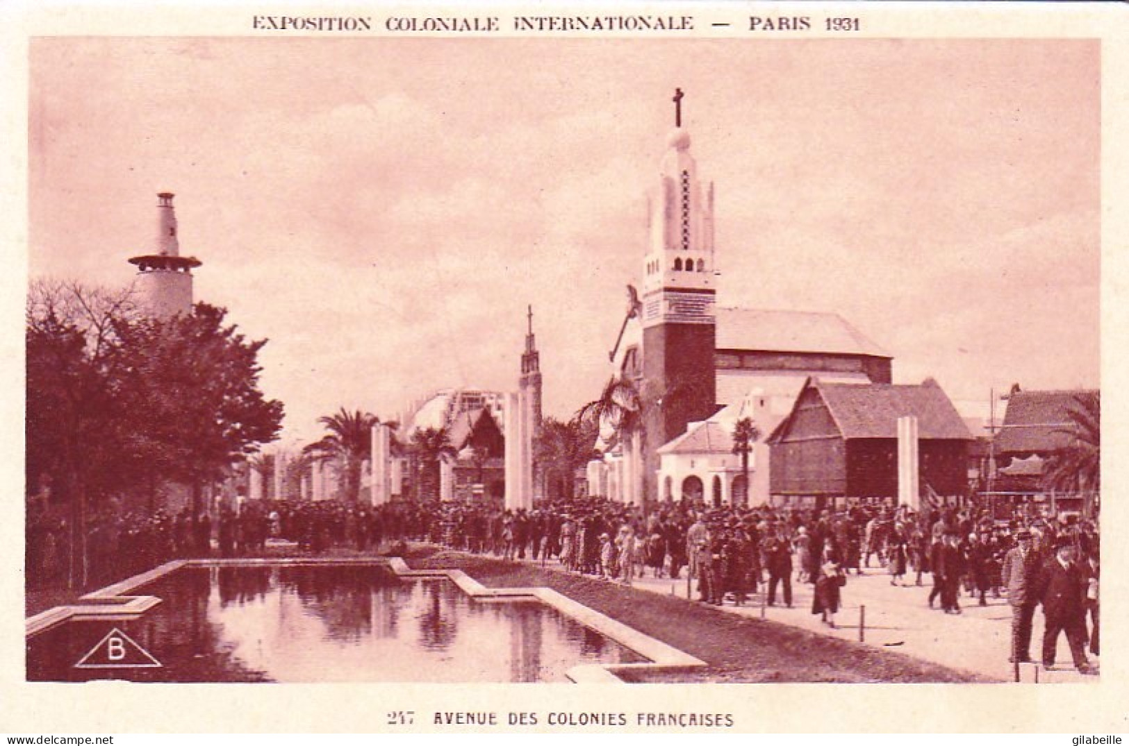 75 - PARIS - Exposition Coloniale 1931 - Avenue Des Colonies Francaises - Ausstellungen