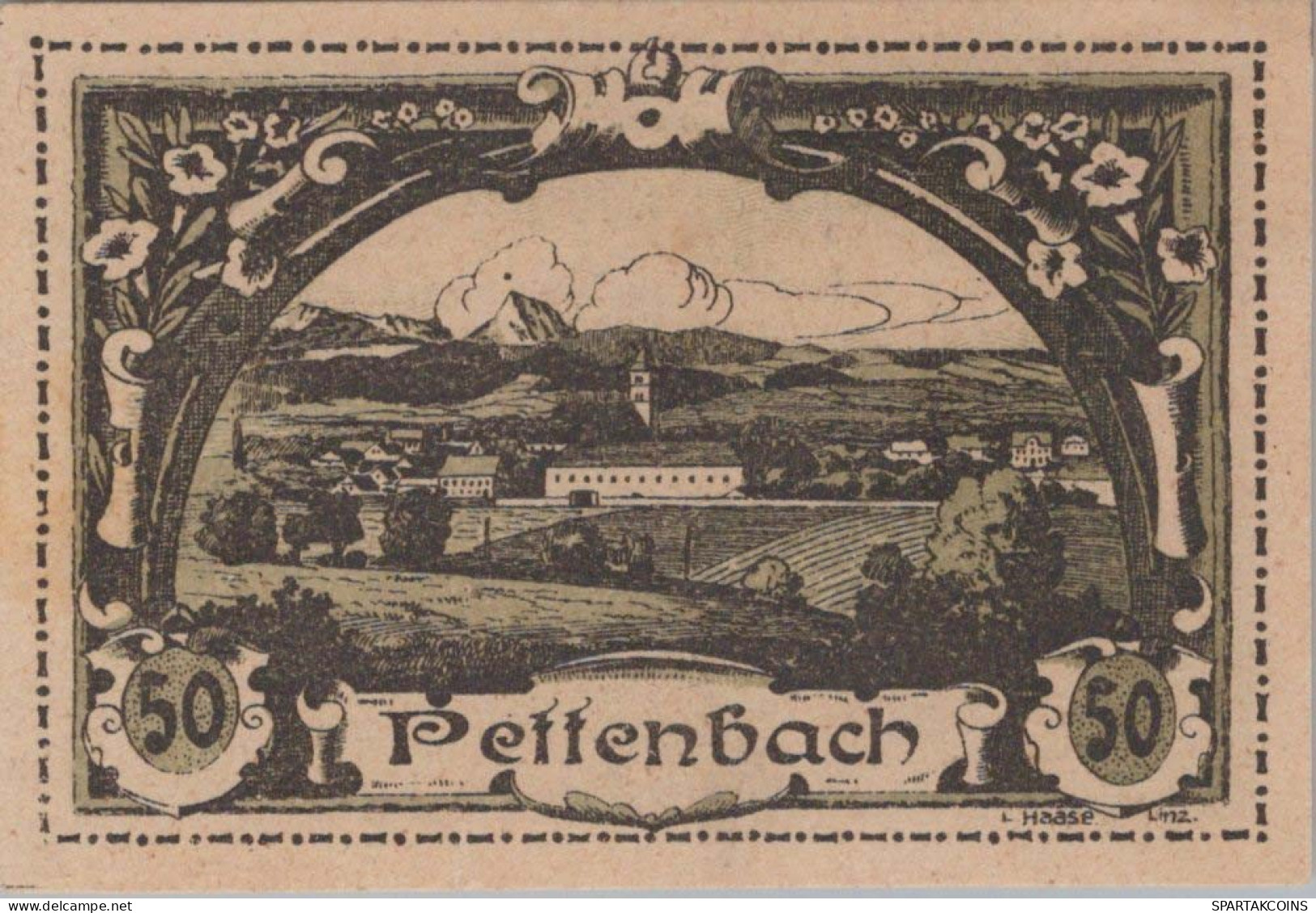 20 HELLER 1920 Stadt PETTENBACH Oberösterreich Österreich Notgeld #PE518 - [11] Local Banknote Issues
