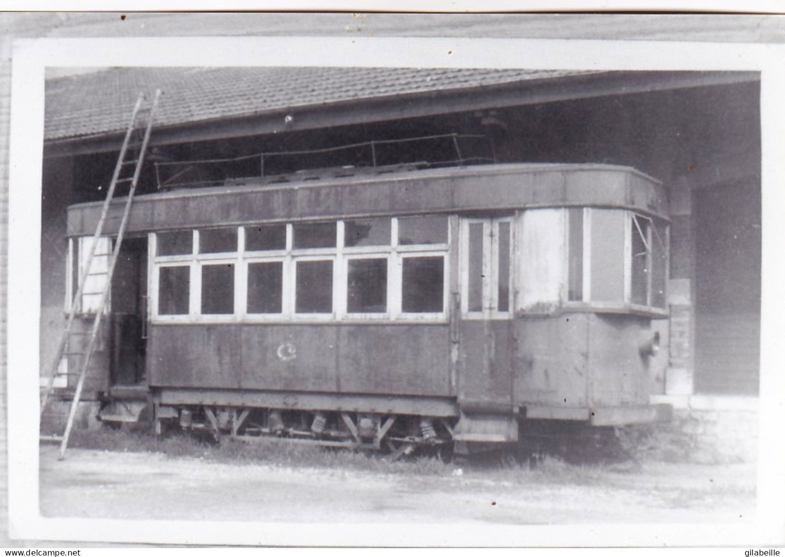 Photo - 21 -  CDCO - Ligne Dijon Gevrey - 1953 - Suppression De La Derniere Motrice De Dietrich A Dijon Canal - Unclassified