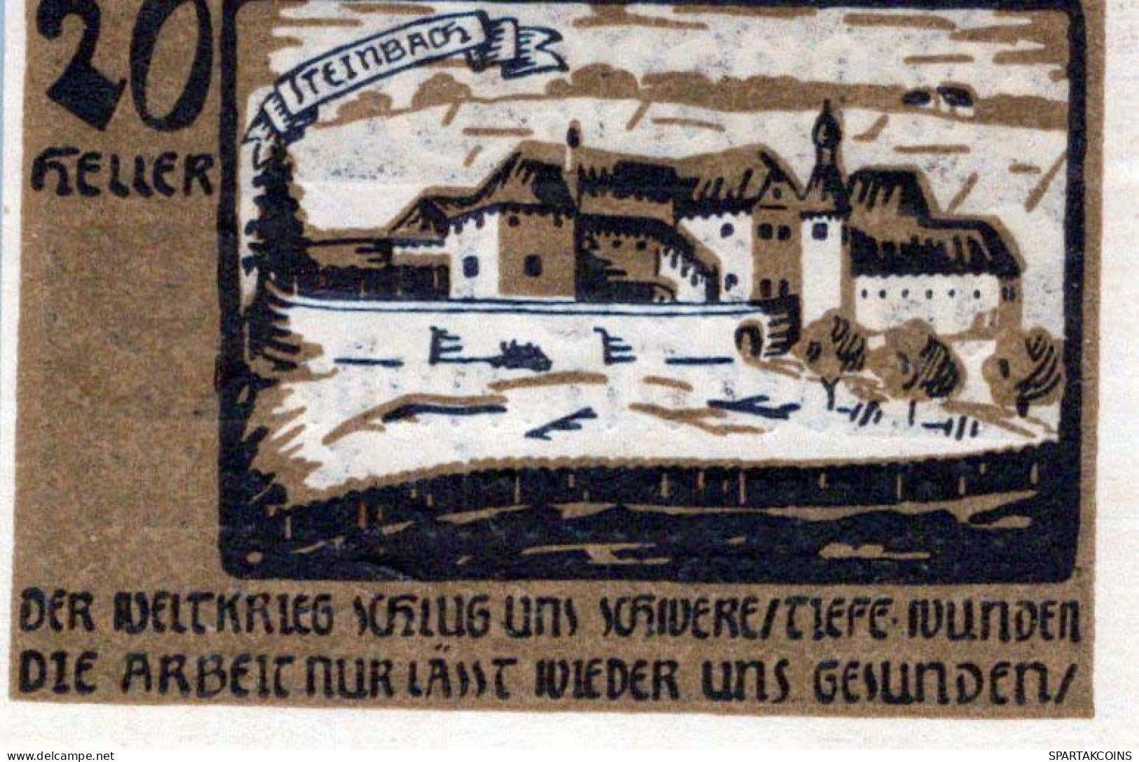 20 HELLER 1920 Stadt NIEDERWALDKIRCHEN Oberösterreich Österreich Notgeld #PI415 - [11] Emissions Locales