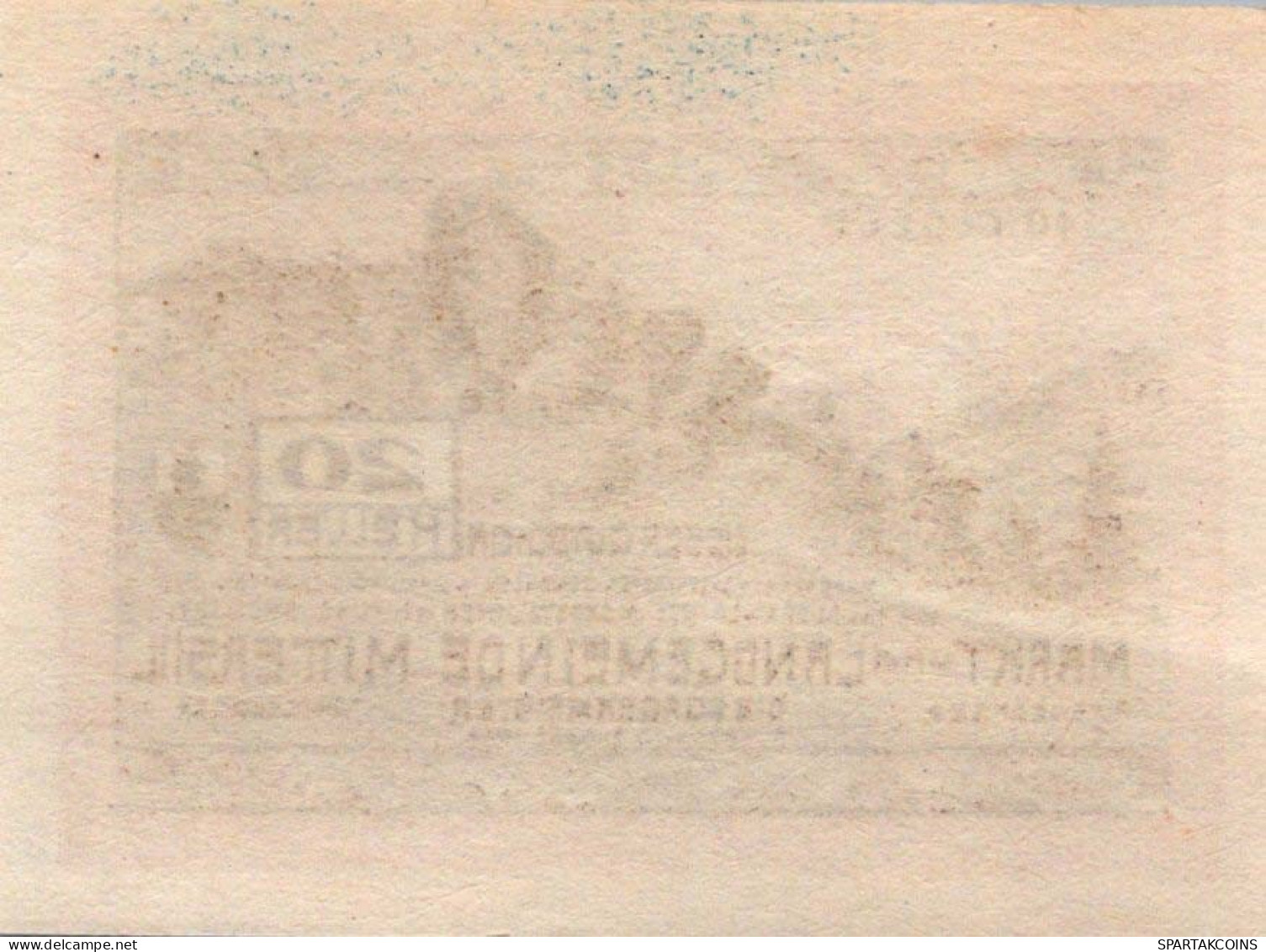 20 HELLER 1920 Stadt MITTERSILL Salzburg Österreich Notgeld Banknote #PD822 - [11] Local Banknote Issues