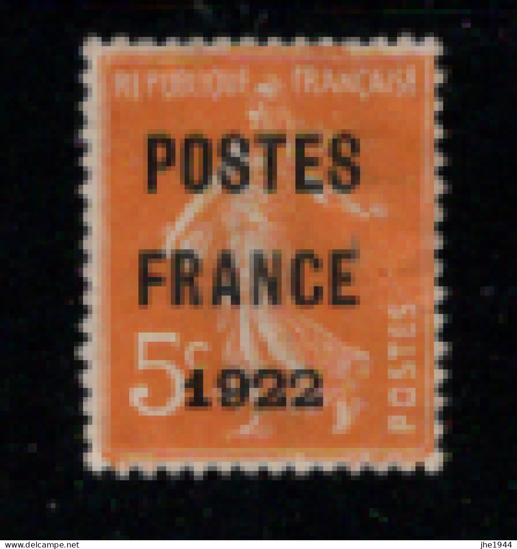 France Préoblitéré N° 36 * Postes France Semeuse 30 C Orange - 1893-1947