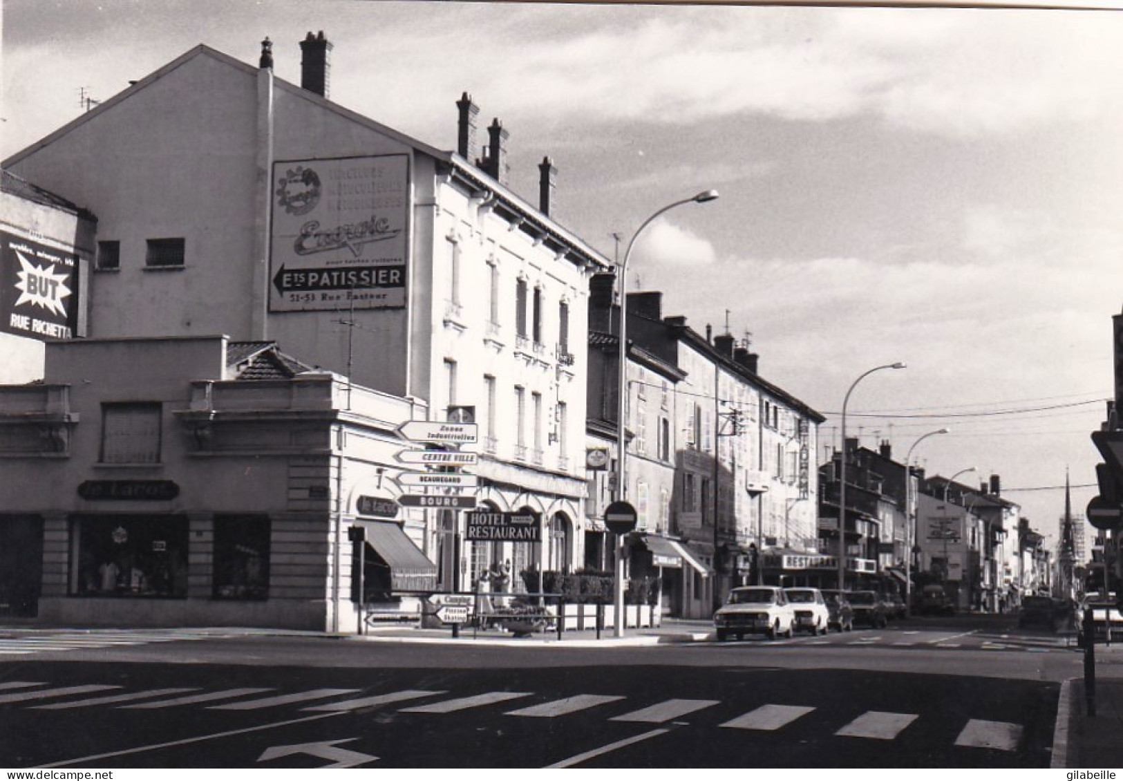 Photo Originale - 69 - Rhone - VILLEFRANCHE Sur SAONE - Gare C.F.B De La Porte De Belleville - Lieux