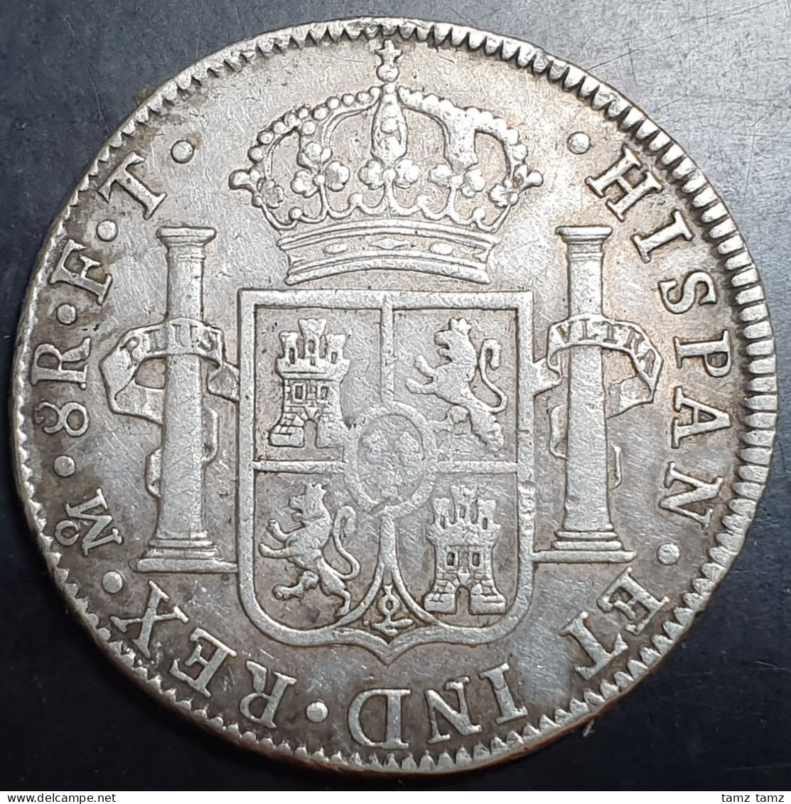 Mexico Spanish Colonial 8 Reales Carol Carolus IIII 1802 Mo FT Mexico City Mint - Mexiko