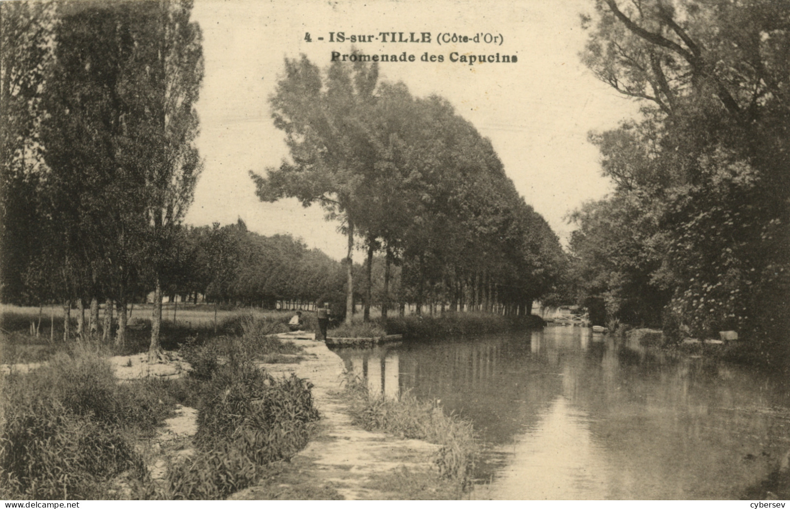 IS-sur-TILLE - Promenade Des Capucins - Is Sur Tille