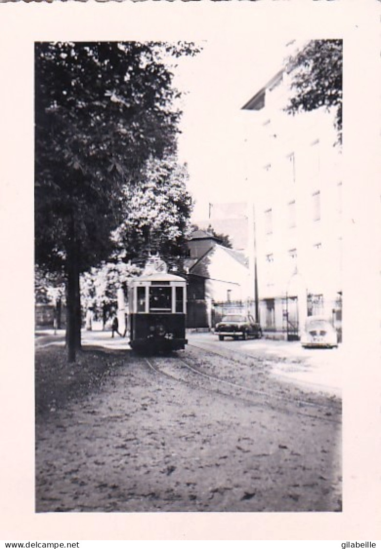 Photo Originale - 21 - DIJON - Entrée Des Allées Du Parc Et Place Wilson - Tramway Ligne 1/6 - Octobre 1959 - Lugares