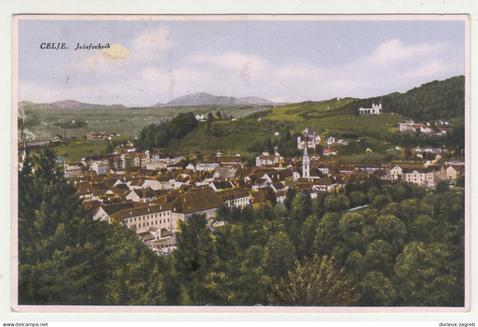 Celje Old Postcard Posted 1932 B240503 - Slowenien