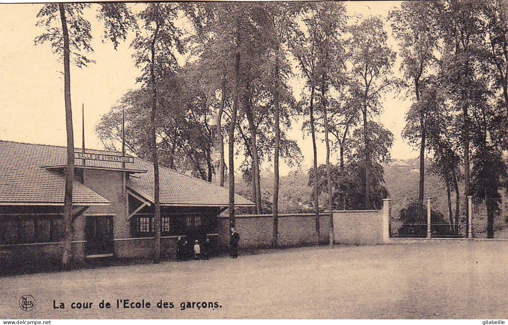 La Louviere - HOUDENG AIMERIES - Charbonnages Du Bois Du Luc - La Cour De L'école Des Garcons - La Louvière