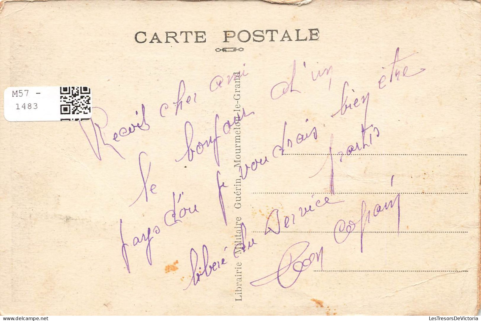 FRANCE - Camp De Mourmelon - Quartiers Foch Et Joffre - Carte Postale Ancienne - Camp De Châlons - Mourmelon